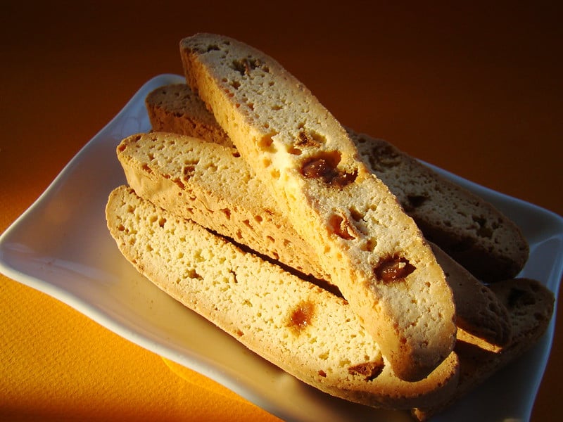 biscotti de matcha limón y pistaches