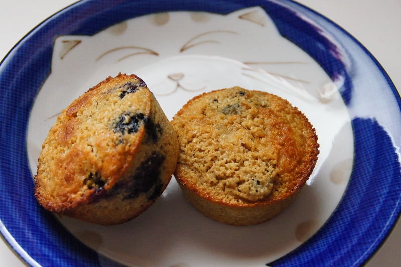 muffins de avena y cannabis