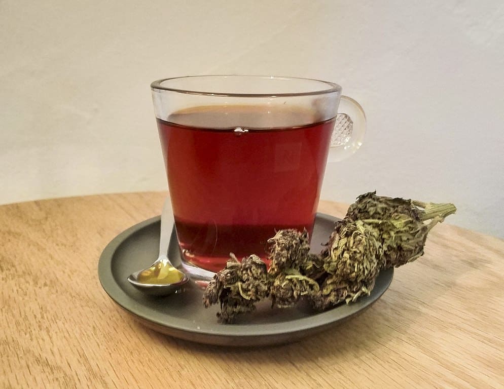 los tés de cannabis