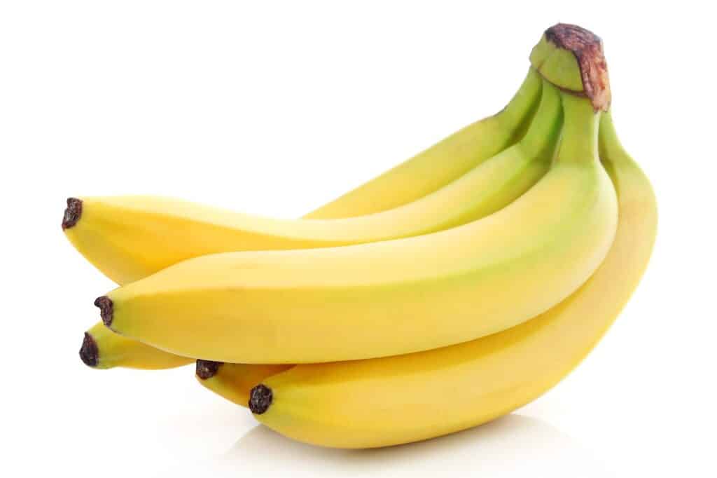 una pipa con un plátano