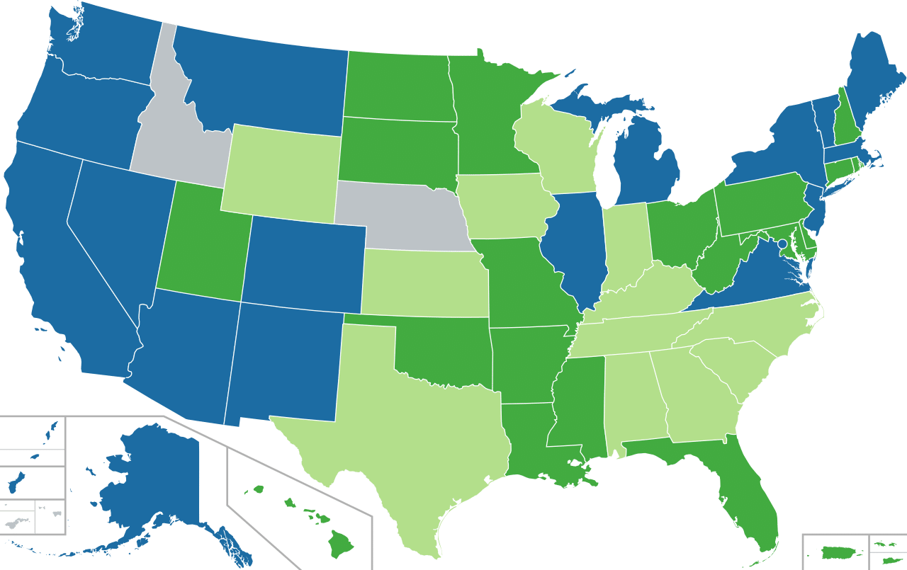 La situación legal del cannabis en Estados Unidos