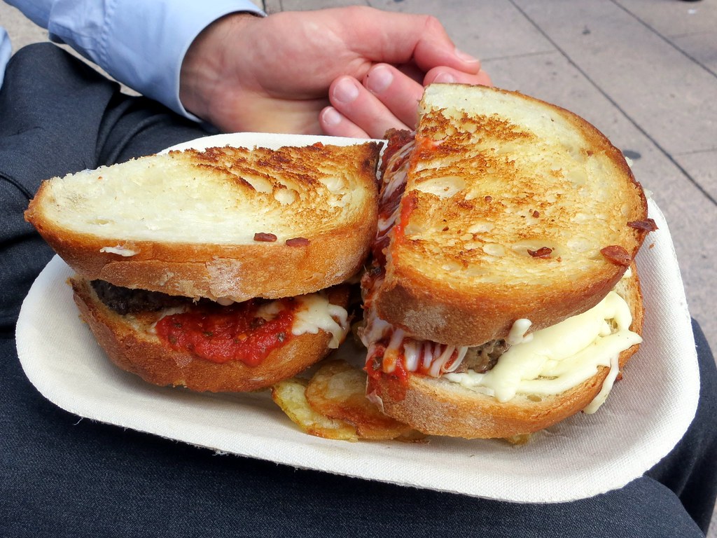 Sándwich de queso con cannabis