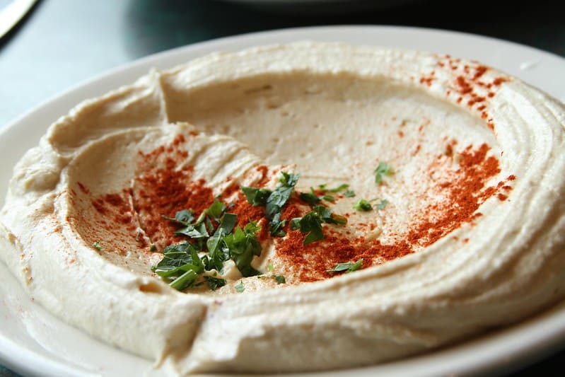 Hummus con infusión de cannabis